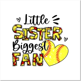 Softball Sister, Little Sister Biggest Fan Posters and Art